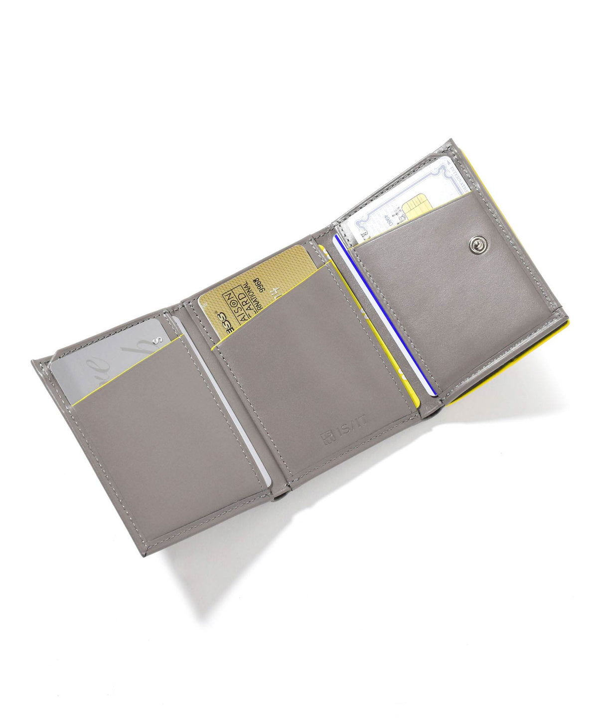 IS/IT ワンハンド コンパクトウォレット（三つ折り／ボックス小銭入れ）｜コンパクト財布｜No.923603-8