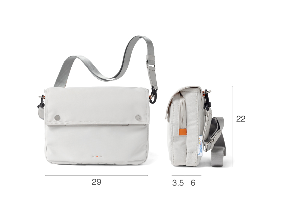 ウェザー ショルダーバッグ ヨコ型